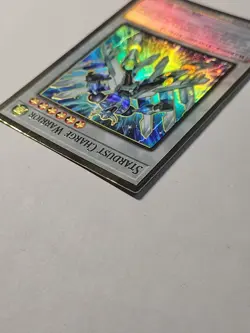 Yugioh Stardust Charge Warrior MAGO-EN029 Gold Rare 1st Ed NM/M (A104) - Image 4