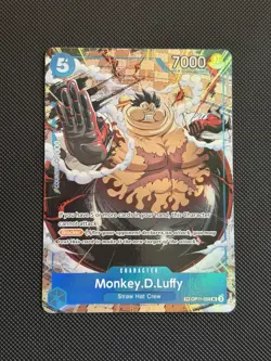 One Piece TCG Monkey.D.Luffy OP11-058 Carrying On His Will OP13 Treasure Rare TR - Image 1