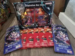 One Piece Volume 6 Illustration Box, 6 OP-13 & 6 OP-14 Sleeved Booster Packs.🔥 - Image 1