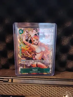 One Piece Nami OP14-031 Alt Art SR The Azure Sea’s Seven English - Image 1