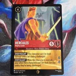 Disney Lorcana Whispers In The Well Hercules 118/204 Legendary - NM/M - Image 1