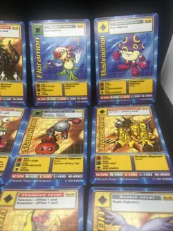 Digimon Cards 1999 Bandai Lot Of 10 Cards # Bo 58 59 60 63 64 78 79 81 82 90 - Image 3