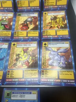 Digimon Cards 1999 Bandai Lot Of 10 Cards # Bo 58 59 60 63 64 78 79 81 82 90 - Image 4