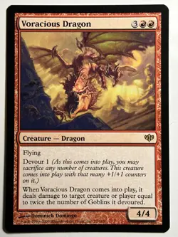 Voracious Dragon Conflux 75 LP-NM MTG Card - Image 1
