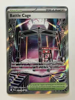 Battle Cage Full Art 116/094 Phantasmal Flames Pokemon Card - Image 1
