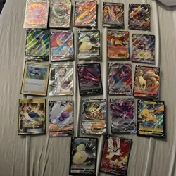 Pokemon Card Bundle 22 Cards - Image 1