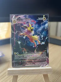 Jolteon VMAX SWSH184 Sword & Shield Promo Holo Card NM/Mint Condition - Image 1
