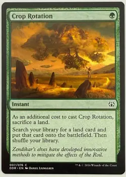 Crop Rotation ~ Duel Decks: Nissa vs. Ob Nixilis ~ NM - Image 1