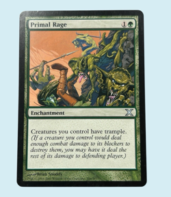 Primal Rage, Tenth Edition, NM Near Mint, Magic The Gathering MTG - Image 1