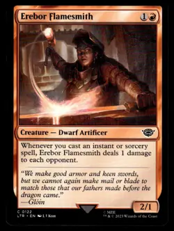 2023 MTG Erebor Flamesmith Common LTR #122 - Image 1