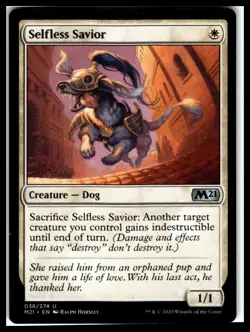 Core Set 2021 #36 Selfless Savior - Image 1