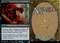 Magic the Gathering -MTG-Soul Reap Foil - Image 1