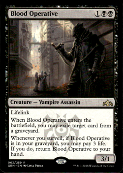 MTG Blood Operative Guilds of Ravnica Regular - Image 1