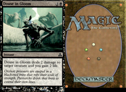 Magic the Gathering -MTG- Douse in Gloom Foil - Image 1