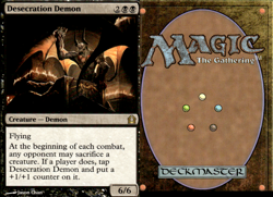 Magic the Gathering -MTG- Desecration Demon - Image 1