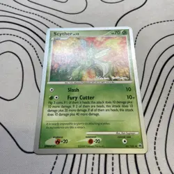 Pokemon World Championships 2008 Scyther 46/100 Card - Tristan Robinson - Image 2