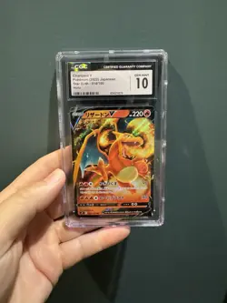 Pokemon Charizard v 2022 Star Birth S9 Japanese NM Condition CGC GEM MINT 10 - Image 1