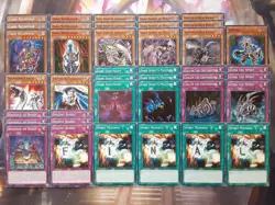 YuGiOH Complete Yami Bakura Deck 40 Cards Anime Destiny Board Curse + Bonus Gift - Image 1
