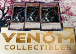 3x (M/NM) - Armageddon Knight - RA03-EN002 - Secret Rare - 1st Edition YuGiOh - Image 1