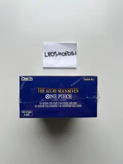 One Piece Card Game The Azure Sea's Seven OP-14 24 Boosters Box - ENG - Image 3