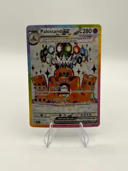 Pokemon Cards Palossand ex 221/191 Full Art Secret Rare Surging Sparks - (NM) - Image 1