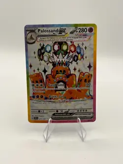 Pokemon Cards Palossand ex 221/191 Full Art Secret Rare Surging Sparks - (NM) - Image 3