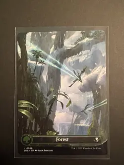 Full Art Forest - Edge Of Eternities EOE MTG Magic The Gathering Borderless #266 - Image 1