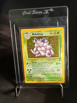 Nidoking - Pokemon Base Set 2 11/130 - Holo - Ungraded (Excellent) - Image 1
