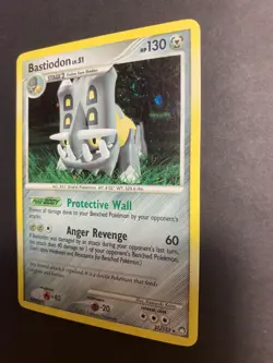 Bastiodon 21/123 Holo Mysterious Treasures Theme Deck Holo Pokemon Swirl - Image 3