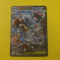 Mega Lucario EX 179/132 Pokemon Card Mega Evolution Near Mint - Image 1