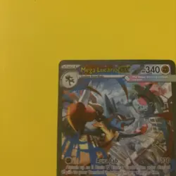Mega Lucario EX 179/132 Pokemon Card Mega Evolution Near Mint - Image 2