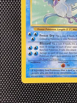 Articuno 17/62 Non-Holo 1999 Wizards Pokemon Fossil Unlimited LP+ - Image 5