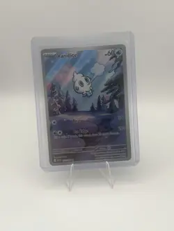 Pokemon TCG Vanillite 111/086 Sv: White Flare Illustration Rare Holo Basic 60 HP - Image 1