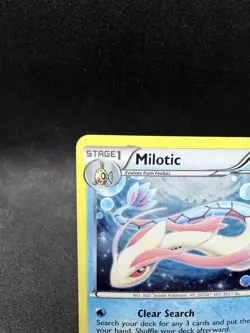 Holo Pokemon Milotic - 28/124 (Cosmos Holo) 028/124 Promo Blister Exclusives-LP - Image 3