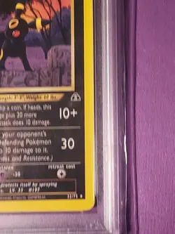 POKEMON 2001 UMBREON NEO DISCOVERY 32/75 PSA 7- SHOULD BE HIGHER GRADE - Image 2
