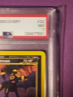 POKEMON 2001 UMBREON NEO DISCOVERY 32/75 PSA 7- SHOULD BE HIGHER GRADE - Image 3