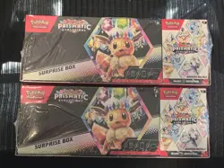 (2) Pokemon Sam's Club Prismatic Evolutions Surprise Box + Booster Bundle Lot - Image 1