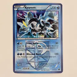 Kyurem 31/116 Holo Rare BW Plasma Freeze LP Team Plasma Pokemon - Image 1