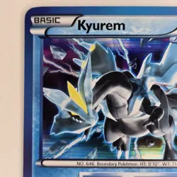 Kyurem 31/116 Holo Rare BW Plasma Freeze LP Team Plasma Pokemon - Image 2