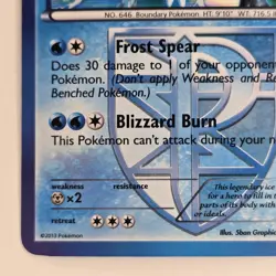 Kyurem 31/116 Holo Rare BW Plasma Freeze LP Team Plasma Pokemon - Image 4