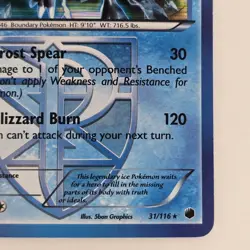 Kyurem 31/116 Holo Rare BW Plasma Freeze LP Team Plasma Pokemon - Image 5