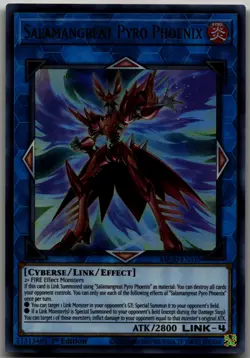 Salamangreat Pyro Phoenix Ultra Rare 2020 Tin of Lost Memories MP20-EN169 LP - Image 1