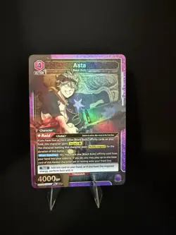 Asta - Union Arena - Black Clover - UE08BT/BCV-1-004 SR - Image 1