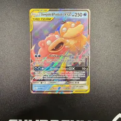 Pokemon TCG Slowpoke Psyduck GX Holo Card 35/236 Sm-Unified Minds - Image 1