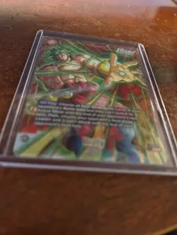DRAGON BALL BROLY CARD FBO8-122 - Image 1