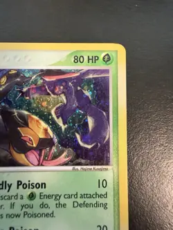 Pokemon TCG Seviper Holo Rare Card 11/100 EX Sandstorm LP+ - Image 4