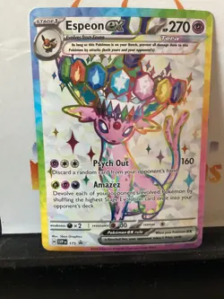Espeon ex SVP175 Sv: Scarlet & Violet Promo Cards Holo - Image 1