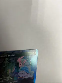 Devoted Druid Borderless Foil Special Guests Card #0138 MTG LP - Image 3