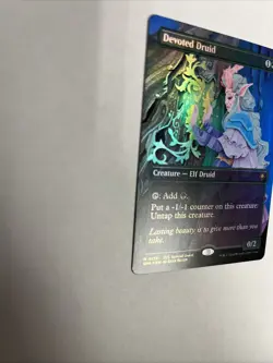 Devoted Druid Borderless Foil Special Guests Card #0138 MTG LP - Image 5