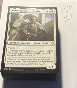 MTG Dominaria UNCOMMON COMPLETE SET DOM 80 cards NM - Image 2